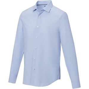 Elevate Cuprite long sleeve men's  organic shirt, Light blue (Hemden)
