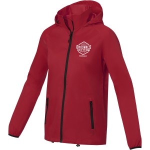 Elevate Dinlas women's lightweight jacket, Red (Jackets)