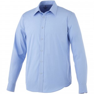Hamell langrmliges Hemd, hellblau
