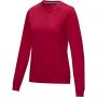 Elevate Jasper women's GOTS organic GRS recycled crewneck sweater, Red