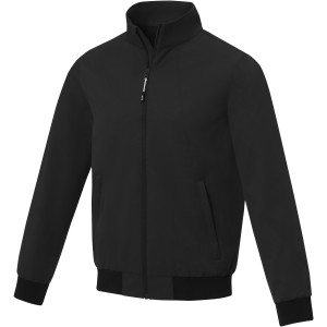 Elevate Keefe unisex lightweight bomber jacket, Solid black <font size=1>[ENG]</font>