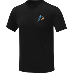 Elevate Kratos short sleeve men's cool fit t-shirt, Solid black (T-shirt, mixed fiber, synthetic)