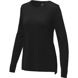 Merrit Pullover mit Rundhalsausschnitt fr Damen, schwarz