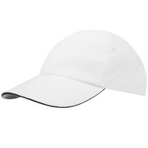 Morion GRS recycelte Cool Fit Kappe mit sechs Segmenten, wei
