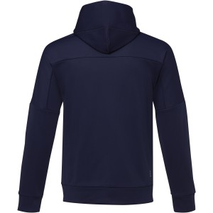 Elevate Nubia men's performance full zip knit jacket, Navy (Pullovers)