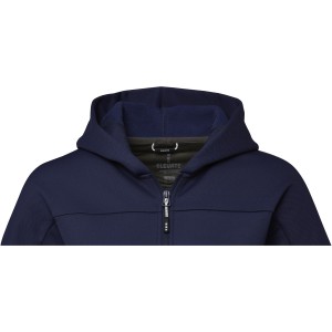 Elevate Nubia women's performance full zip knit jacket, Navy (Pullovers)