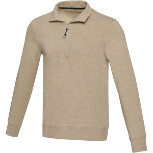 Tin unisex Aware<sup>™</sup> recycled quarter zip sweater, Oatmeal <font size=1>[ENG]</font>