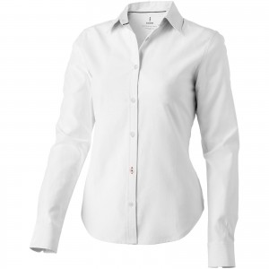 Vaillant langrmlige Bluse, weiss
