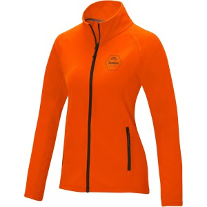 Elevate Zelus women's fleece jacket, Orange (Polar pullovers)