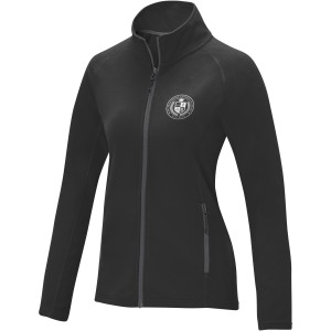 Elevate Zelus women's fleece jacket, Solid black (Polar pullovers)