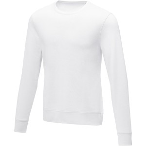 Zenon men's crewneck sweater, White <font size=1>[ENG]</font>