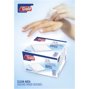 Elisabeth cleansing wipes, White (Healthcare items)