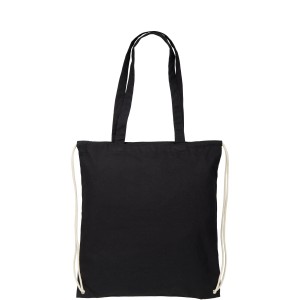 Eliza 240 g/m2 cotton tote & drawstring backpack (Backpacks)