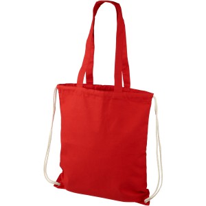 Eliza 240 g/m2 cotton tote & drawstring backpack (Backpacks)