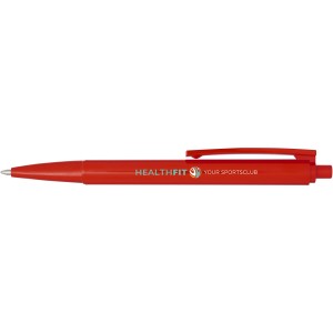 Elsa recycled plastic ballpoint pen, Red (Plastic pen)