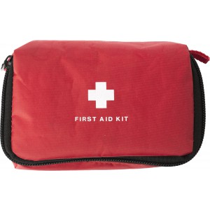 Notfall-Set aus Nylon Tiffany, Rot