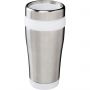 Elwood 470 ml insulated tumbler, Silver,White