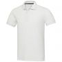 Emerald short sleeve unisex Aware(tm) recycled polo, White