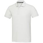 Emerald short sleeve unisex Aware<sup>™</sup> recycled polo, White <font size=1>[ENG]</font> (3753901)