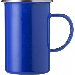 Enamel mug (450 ml) Ayden, blue (Mugs)