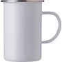 Enamel mug (450 ml) Ayden, white