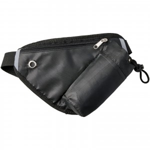 Erich multi purpose sports waist bag, Black (Waist bags)