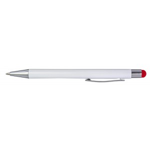 Kugelschreiber 'Milano' aus Aluminium, Rot