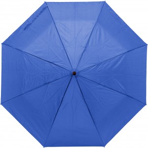 Regenschirm 'Genf' aus Pongee-Seide, Kobaltblau