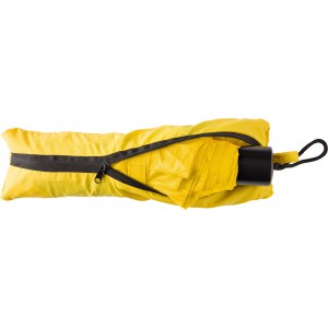 Regenschirm aus Pongee-Seide Zachary, Gelb