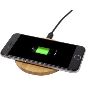 Essence wireless charging pad, Bamboo, Brown <font size=1>[ENG]</font>