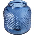 Estar recycled glass candle holder, Transparent blue (11322652)