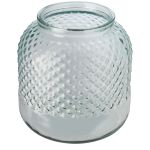 Estar recycled glass candle holder, Transparent clear (11322601)