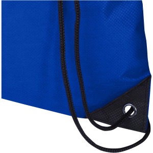 Evergreen GRS recycled non-woven drawstring bag 5L, Royal bl (Backpacks)