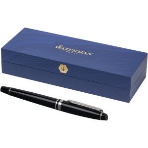 Waterman Expert Tintenroller, schwarz, silber