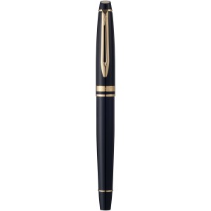 Expert rollerball pen, solid black,Gold (Fountain-pen, rollerball)