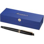 Expert rollerball pen, solid black,Gold (10650601)