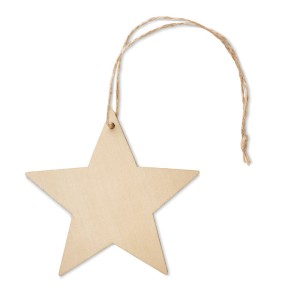 Wooden star shaped hanger, Wood <font size=1>[ENG]</font>