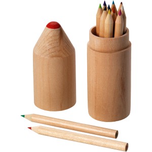 Bossy 12-teiliges Buntstiftset, natur