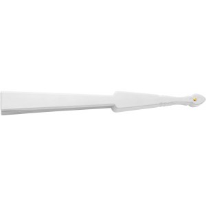 Fabric hand held fan Kasimira, white (Fan)