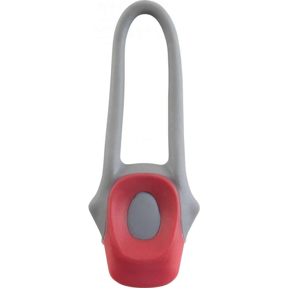 Freizeitlampe aus Kunststoff Abigail, Rot (Fahrradzubehör)