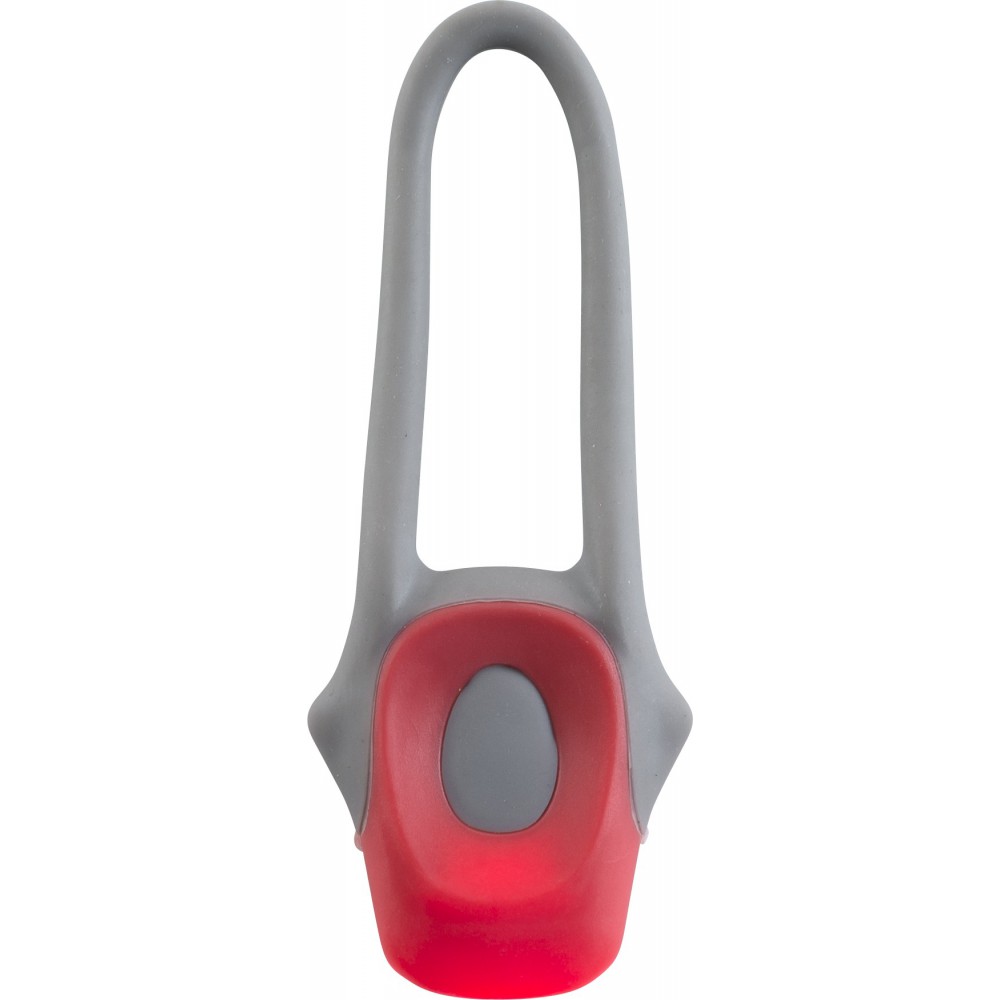 Freizeitlampe aus Kunststoff Abigail, Rot (Fahrradzubehör)
