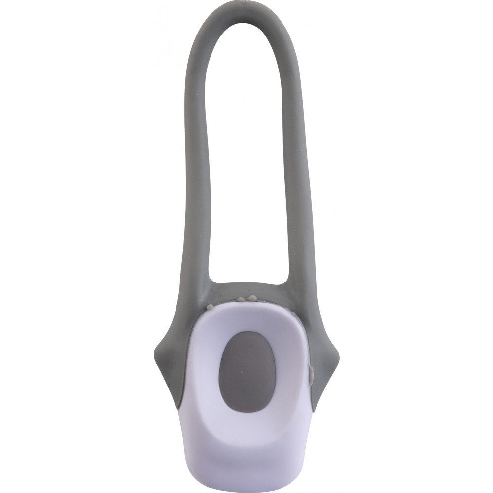 Freizeitlampe aus Kunststoff Abigail, Weiß (Fahrradzubehör)