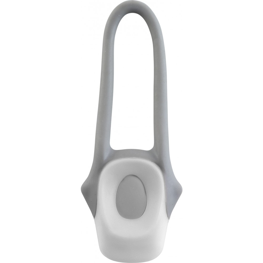 Freizeitlampe aus Kunststoff Abigail, Weiß (Fahrradzubehör)