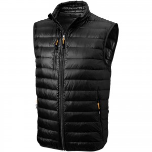 Fairview light down bodywarmer, solid black (Vests)