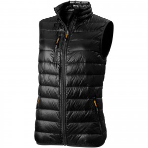 Fairview light down ladies bodywarmer, solid black (Vests)