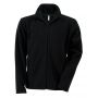 FALCO - FULL ZIP MICROFLEECE JACKET, Black