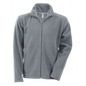 FALCO - FULL ZIP MICROFLEECE JACKET, Dark Grey (Polar pullovers)