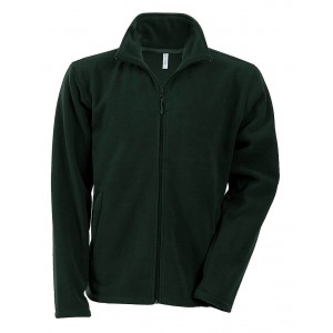 FALCO - FULL ZIP MICROFLEECE JACKET, Forest Green (Polar pullovers)