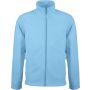 FALCO - FULL ZIP MICROFLEECE JACKET, Sky Blue