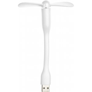 PVC USB fan, white (Fan)